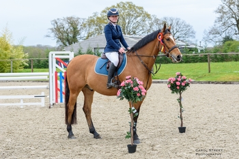 Daisy Lewis hits top gear in the Nupafeed Supplements Discovery Second Round at The  Suffolk Equestrian Centre